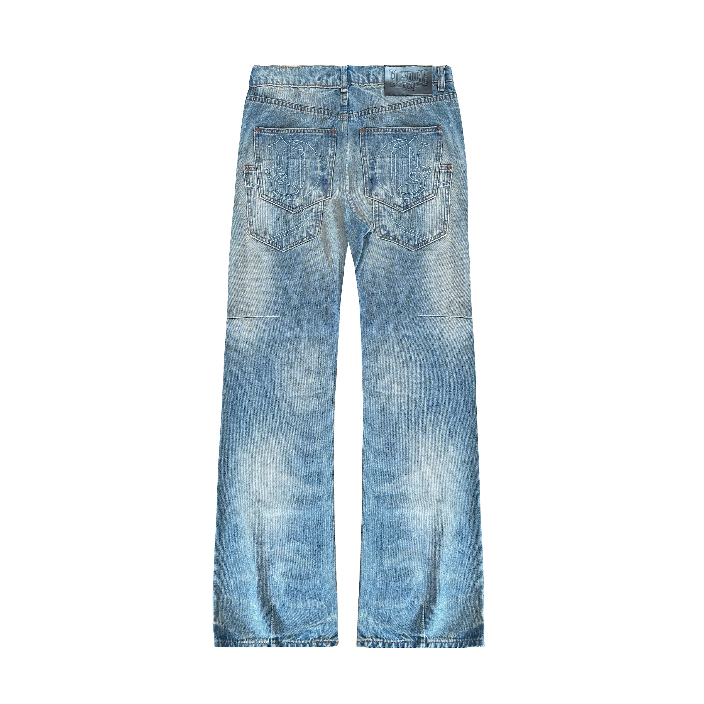 LIGHT BLUE BOOTCUT DENIM - Image 2