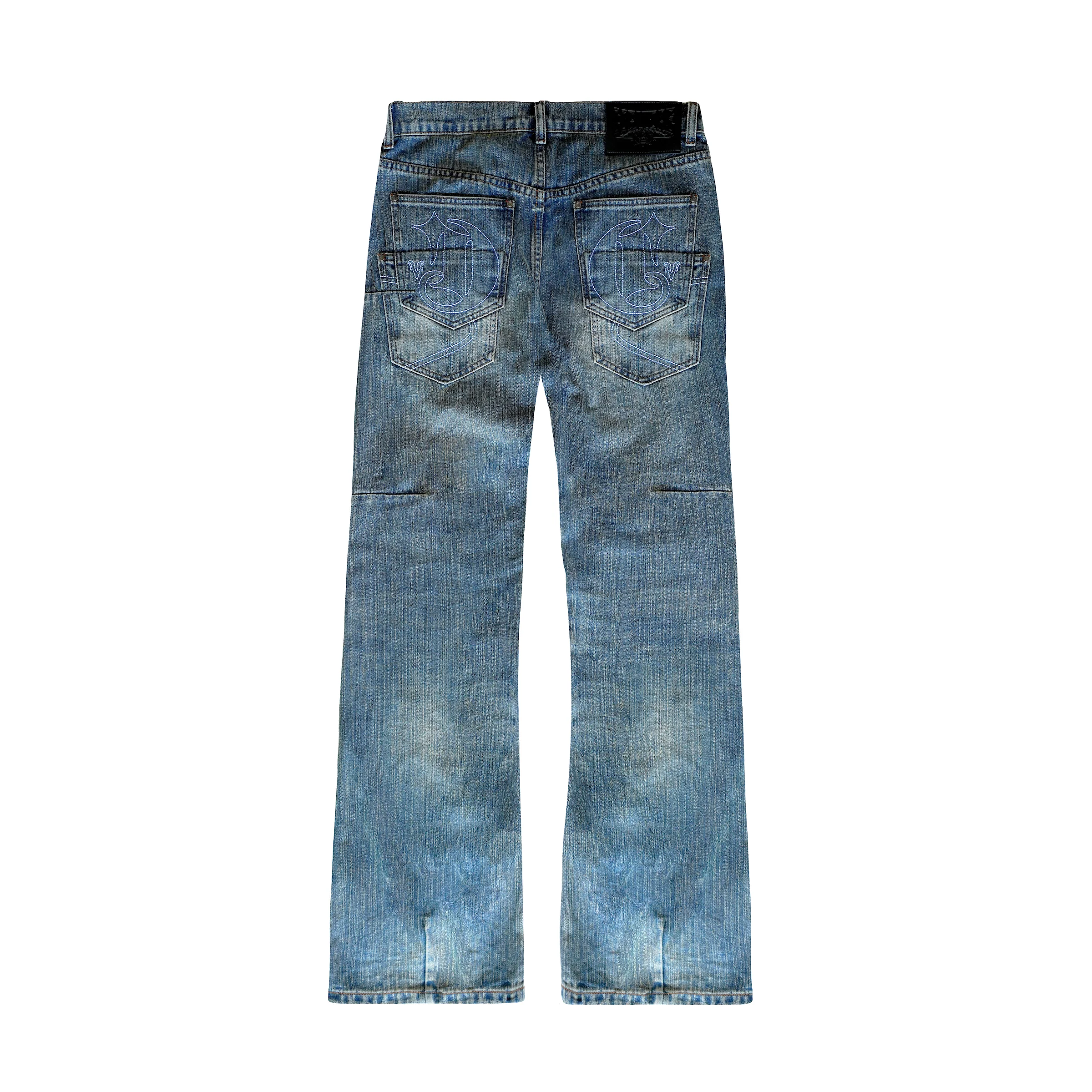TONAL BLUE BOOTCUT DENIM - Image 2