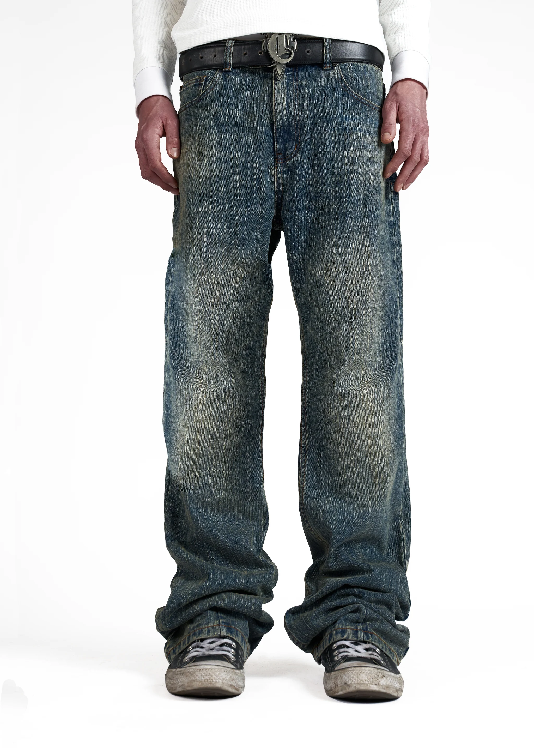 TONAL BLUE BOOTCUT DENIM - Image 4